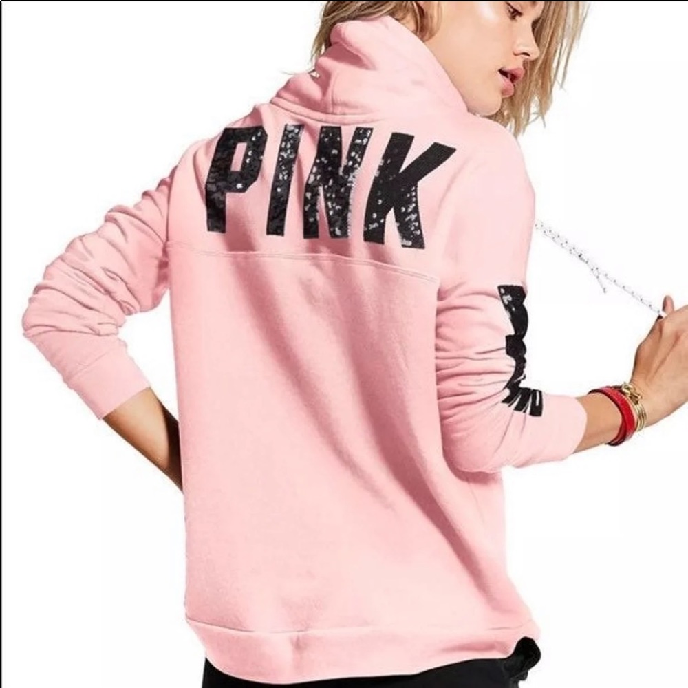VS pink sweater